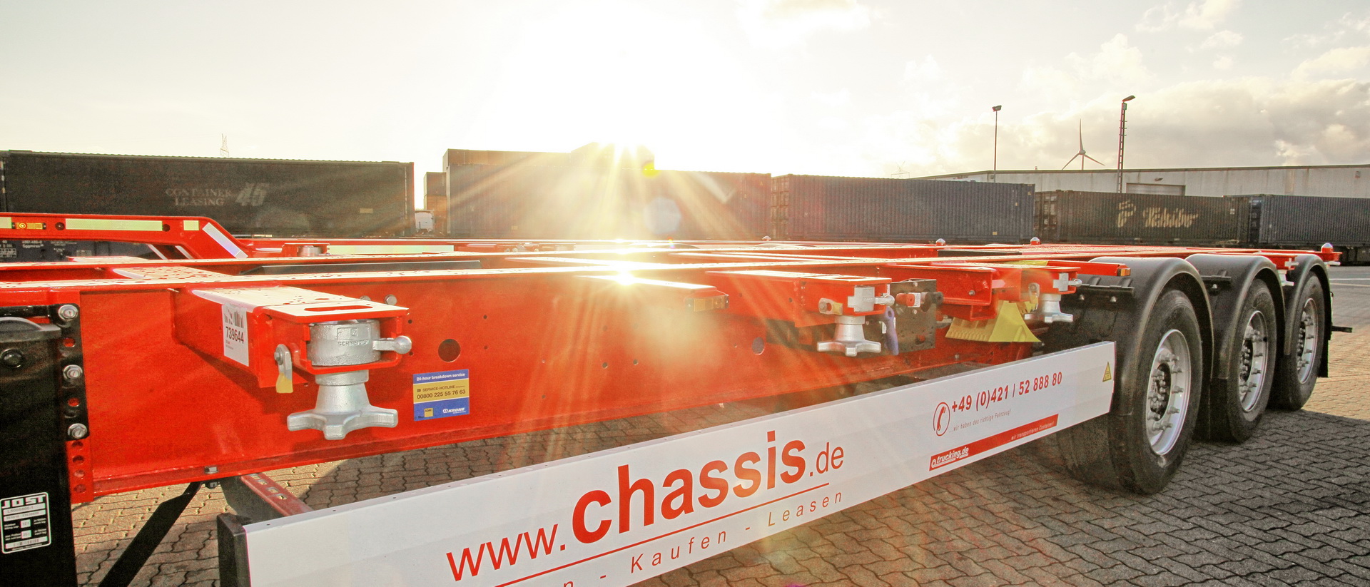 zum Transport jeglicher Container